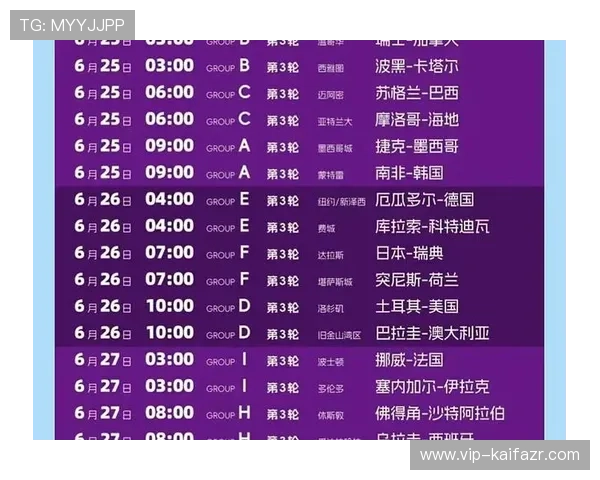 美加墨世界杯亚洲区赛程安排及最新比赛信息全解析 美加墨世界杯亚洲区赛程安排及最新比赛信息全解析